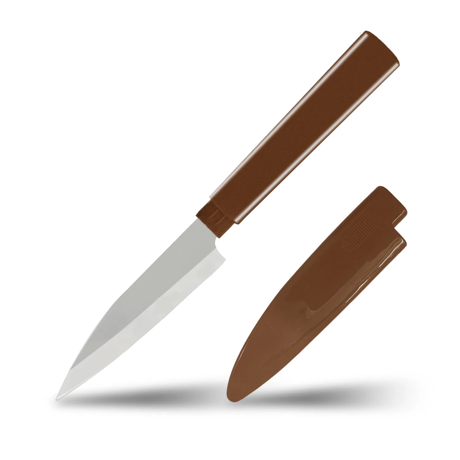 Stainless Steel Kitchen Knife with Safety Sheath